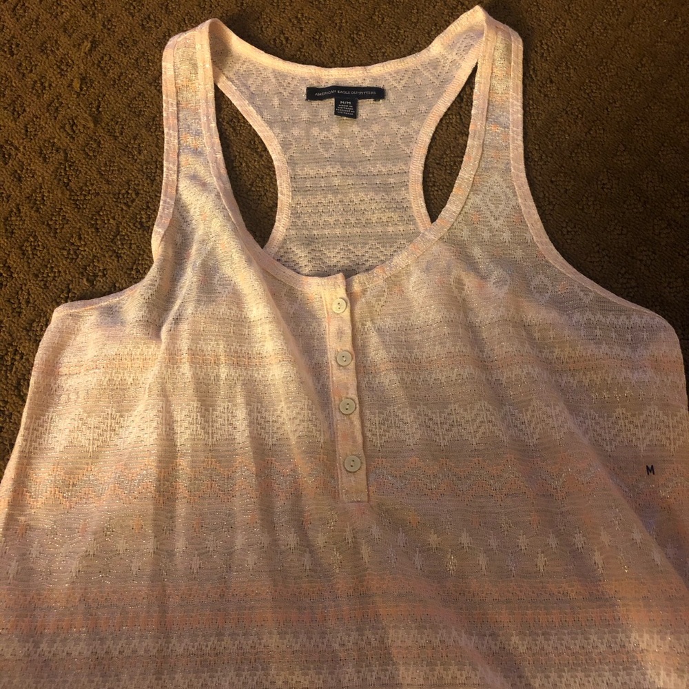 AE sheer summer tank top